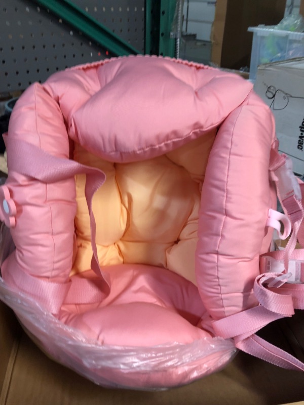 Photo 2 of ***MISSING LEASH CLASP***
VETRESKA Dog Car Seat for Small Medium Dogs Pink, 18.9 x 18.9 x 7.09 inches