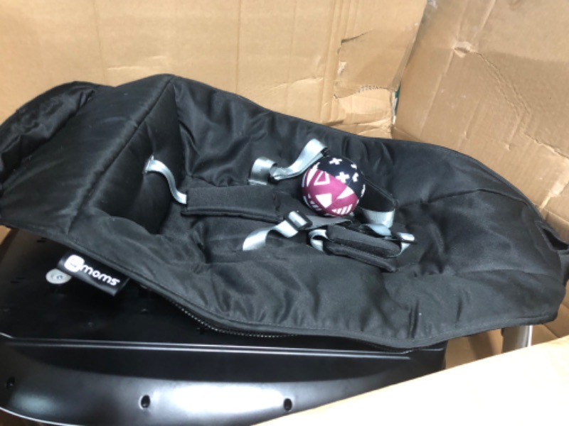 Photo 3 of 4moms MamaRoo Multi-Motion Baby Swing, Bluetooth Baby Swing with 5 Unique Motions, Black