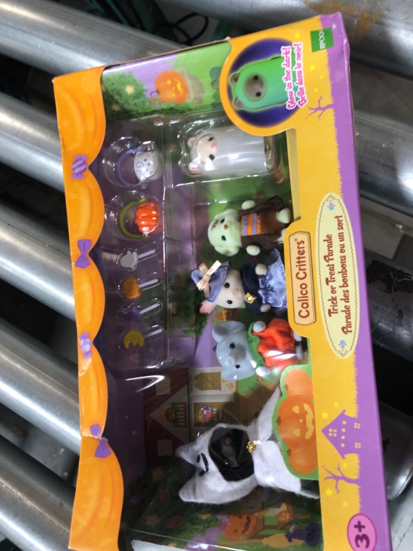 Photo 2 of Calico Critters Trick or Treat Parade, Limited Edition Seasonal Halloween Set with 5 Collectible Figures and Costume Accessories