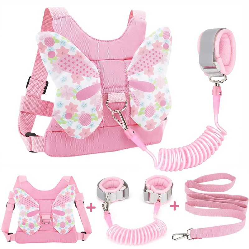 Photo 1 of Accmor 3 in 1 Toddler Harness Leashes + Anti Lost Wrist Link