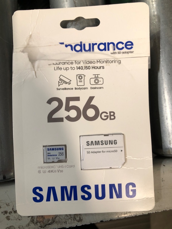 Photo 2 of SAMSUNG PRO Endurance 256GB MicroSDXC Memory Card