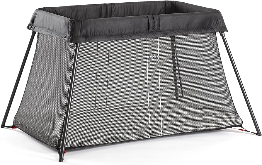 Photo 1 of BabyBjörn Travel Crib Light - Black (040280US), One Size