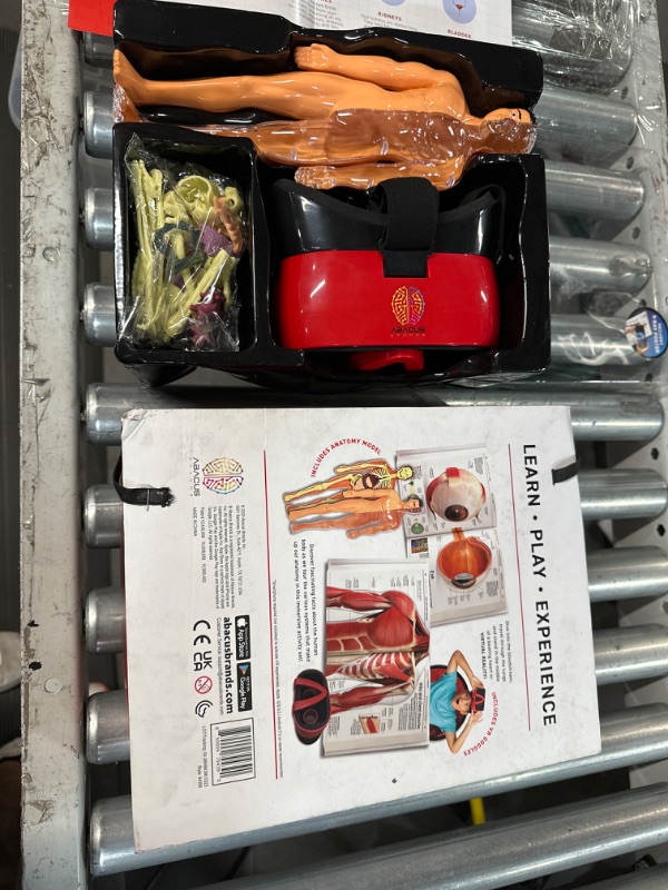 Photo 1 of Abacus Brands Virtual Reality Human Body - Illustrated Interactive VR Book and STEM Learning Activity Set