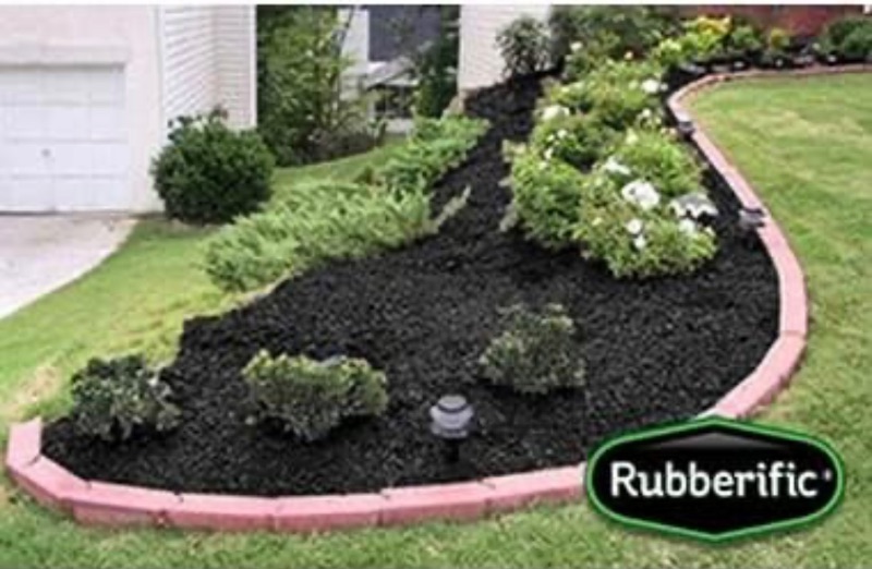 Photo 5 of Rubberific 0.8 cu ft Shredded Rubber Mulch (Black)