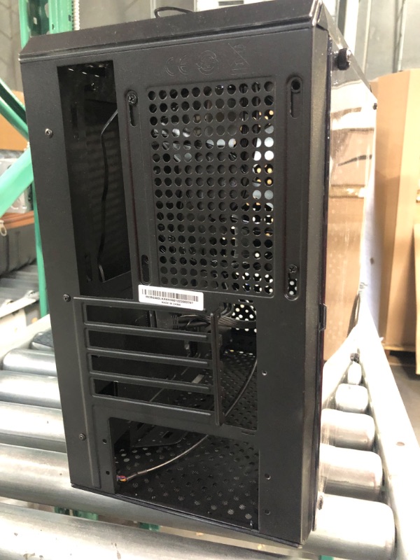 Photo 3 of Cooler Master MCB-Q300L-KANN-S00 MasterBox Matx Tower w/ Magnetic Design Dust Filter,Black *Look at Comments*