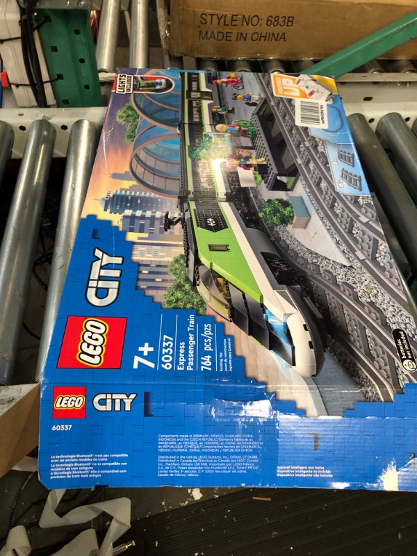 Photo 3 of **PARTS ONLY** LEGO City Express Passenger Train 60337 Building Toy Set with Powered Up Technology for Boys, Girls, and Kids Ages 7+ (764 Pieces) FrustrationFree Packaging 