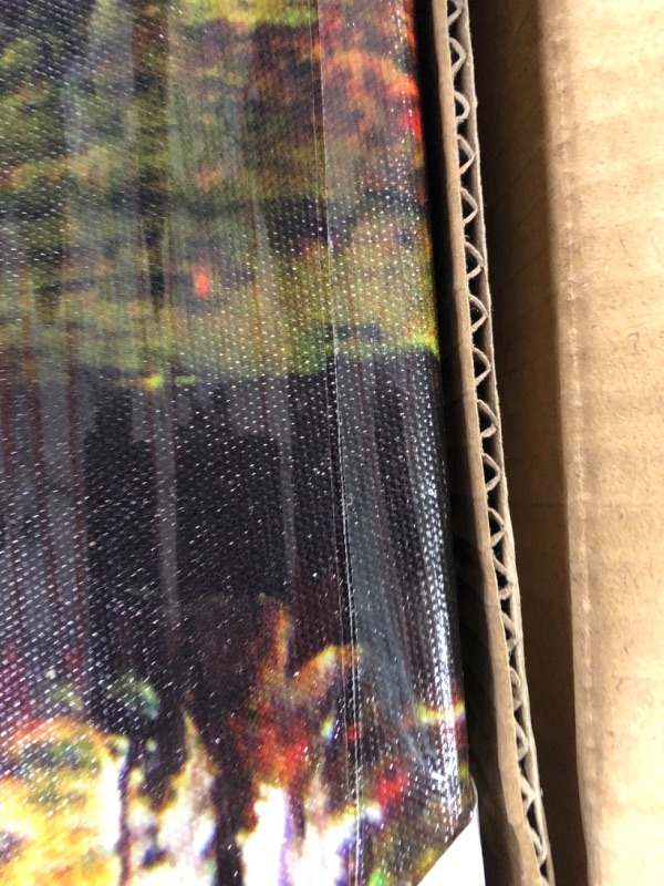 Photo 1 of **MINOR DAMAGE TO ONE CANVAS**  3 Pieces Buddha Canvas Prints + One Piece Buddha Canvas Wall Art