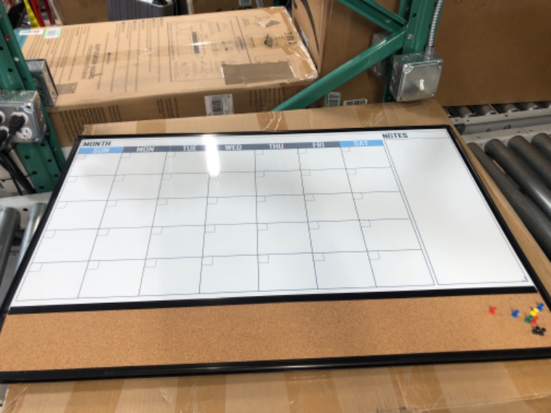 Photo 2 of XBoard Dry Erase Calendar Whiteboard 36 X 24