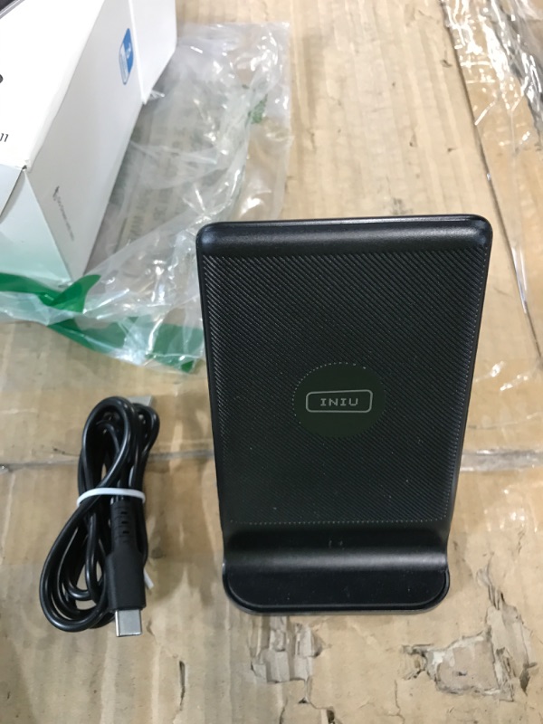 Photo 3 of INIU Wireless Charger, 15W Fast Wireless Charging Station 