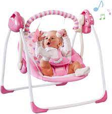 Photo 1 of Electric Baby Swing for Infants,Comfort Rocking Chair with Intelligent Music Vibration Box, - 6-25 lb, Applicable Object: 0-9 Months for Infants.