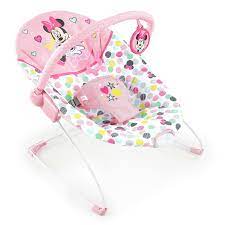 Photo 1 of Disney Baby Minnie Mouse Spotty Dotty Vibrating Baby Bouncer by Bright Starts