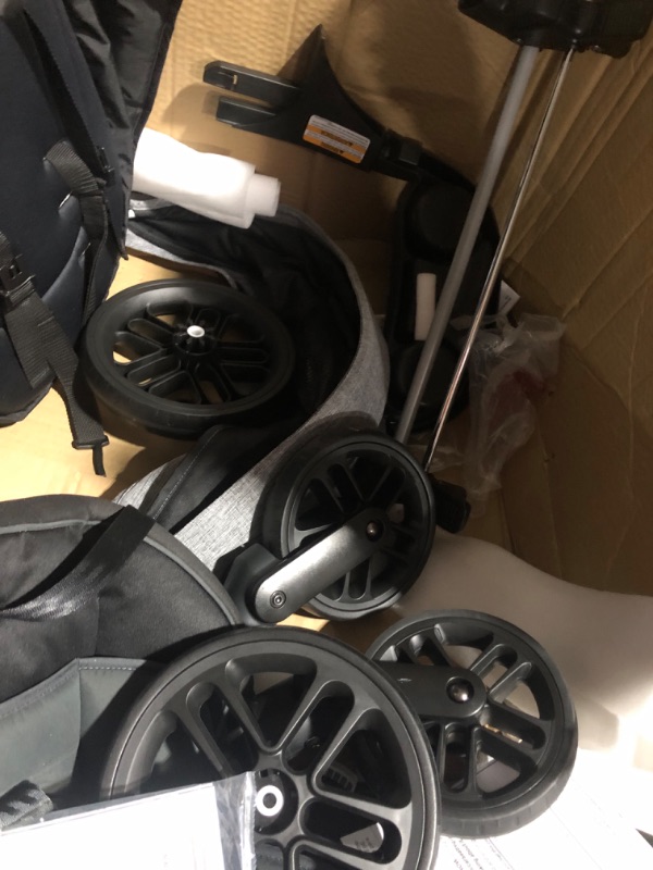 Photo 1 of **USED**  Graco Modes Nest Travel System, Includes Baby Stroller with Height Adjustable Reversible Seat, Pram Mode, Lightweight Aluminum Frame