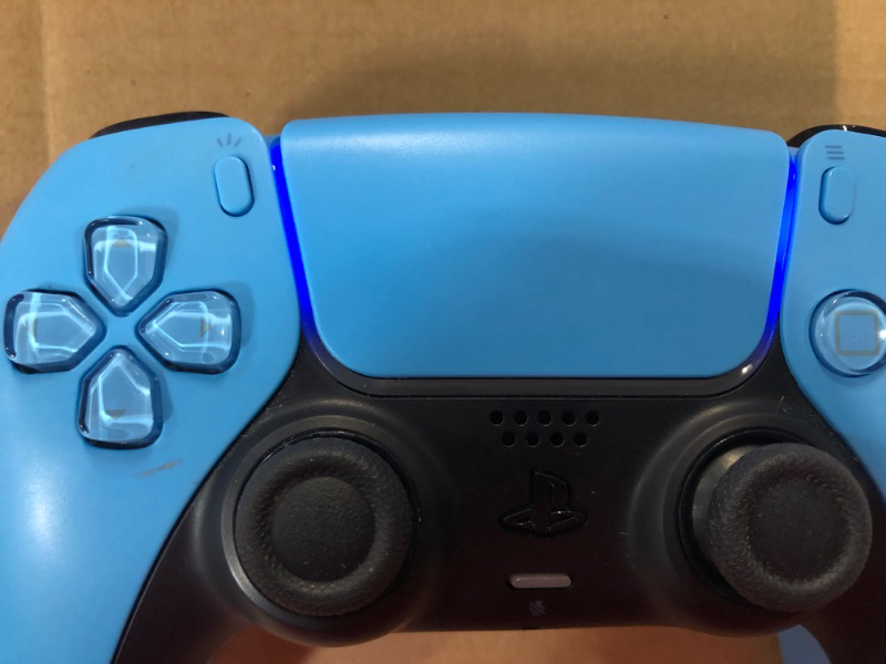 Photo 2 of Sony PS5CONDTRBLU PlayStation 5 DualSense Wireless Controller - Starlight Blue