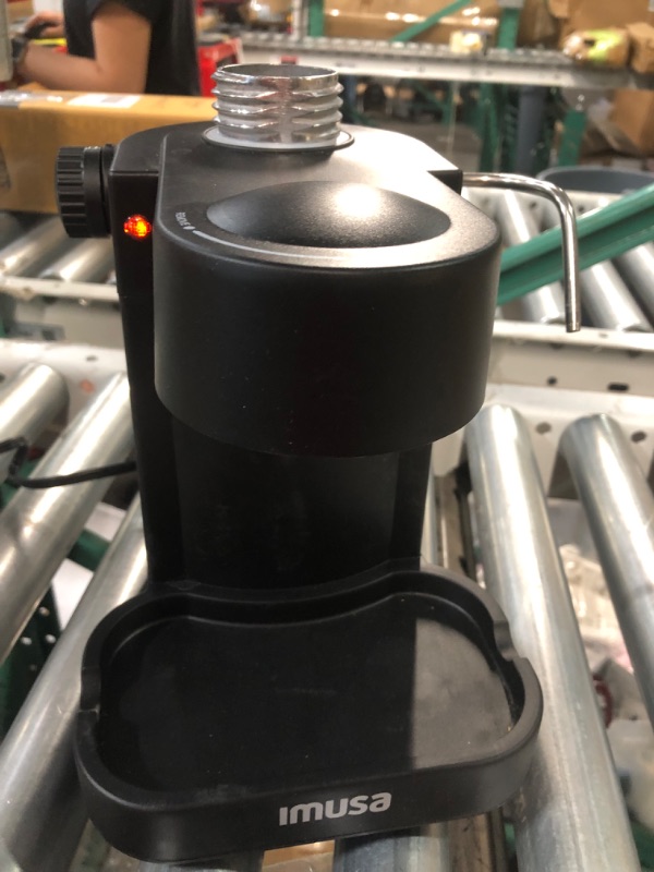 Photo 1 of **USED** IMUSA 4 Cup Electric Espresso/Cappuccino Maker 800 Watts - Black