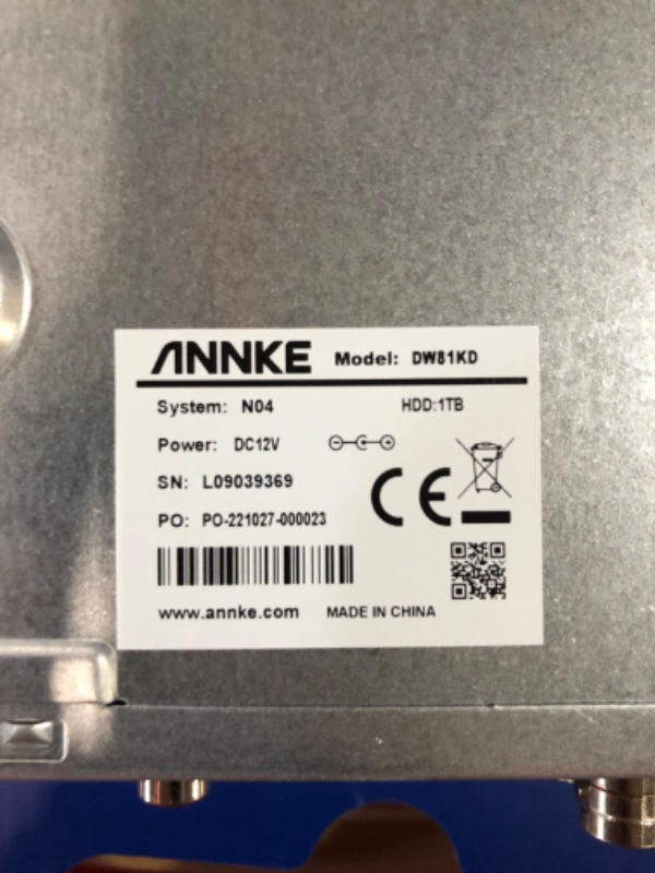 Photo 1 of ANNKE 5MP Lite Wired Security Camera System with AI Human/Vehicle Detection