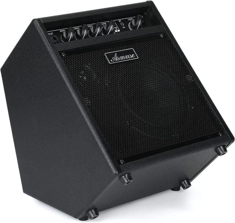 Photo 1 of * powers on * unable to test further *
Asmuse Electric Drum Amp, Portable 25W Practice Drum Amplifier Speaker with AUX Input, 