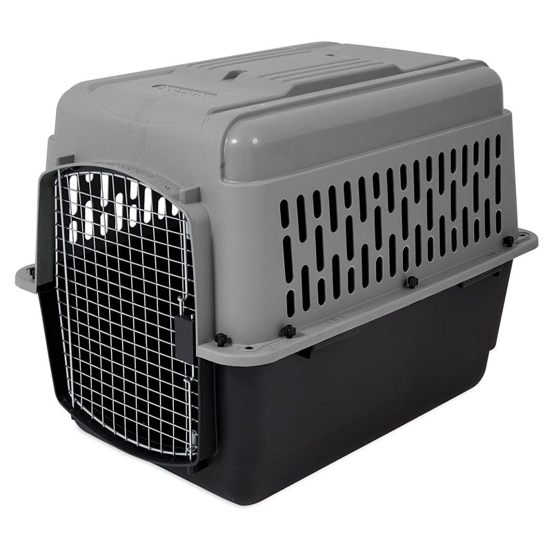 Photo 1 of ***MISSING PARTS - SEE NOTES***
Aspen Pet Traditional Dog & Cat Kennel, Gray/Black, 32" L x 22.5" W x 24" H