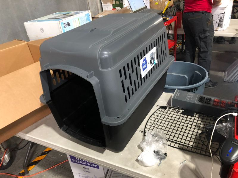 Photo 6 of ***MISSING PARTS - SEE NOTES***
Aspen Pet Traditional Dog & Cat Kennel, Gray/Black, 32" L x 22.5" W x 24" H