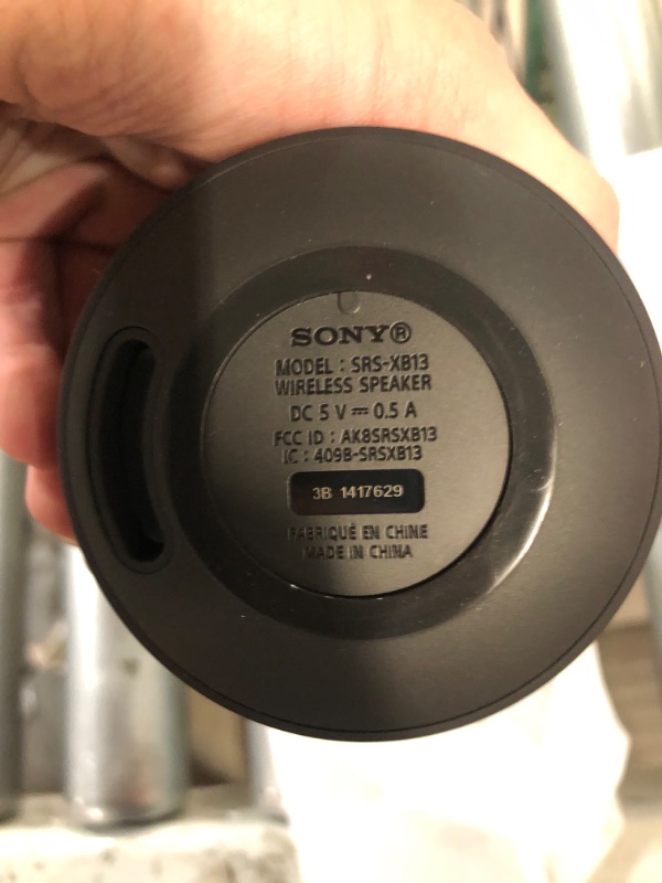 Photo 4 of Sony SRS-XB13 EXTRA BASS Wireless Bluetooth Portable Lightweight Compact Travel 