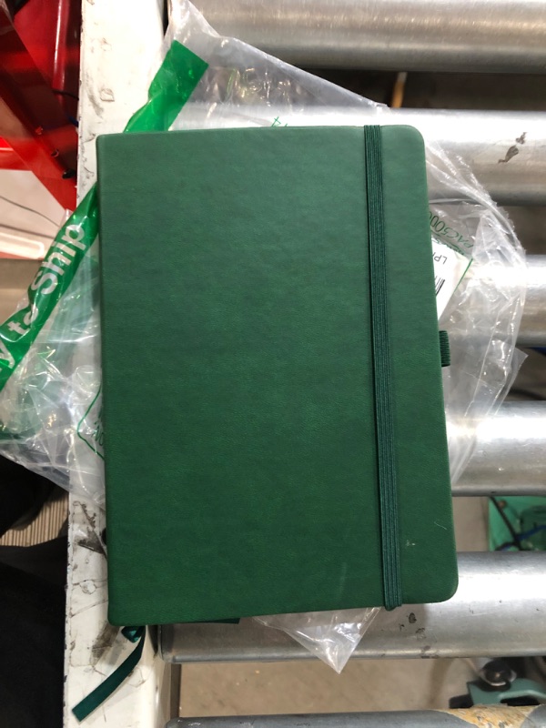 Photo 2 of Moleskine Classic Notebook, Hard Cover, Large (5" x 8.25") Ruled/Lined, Myrtle Green