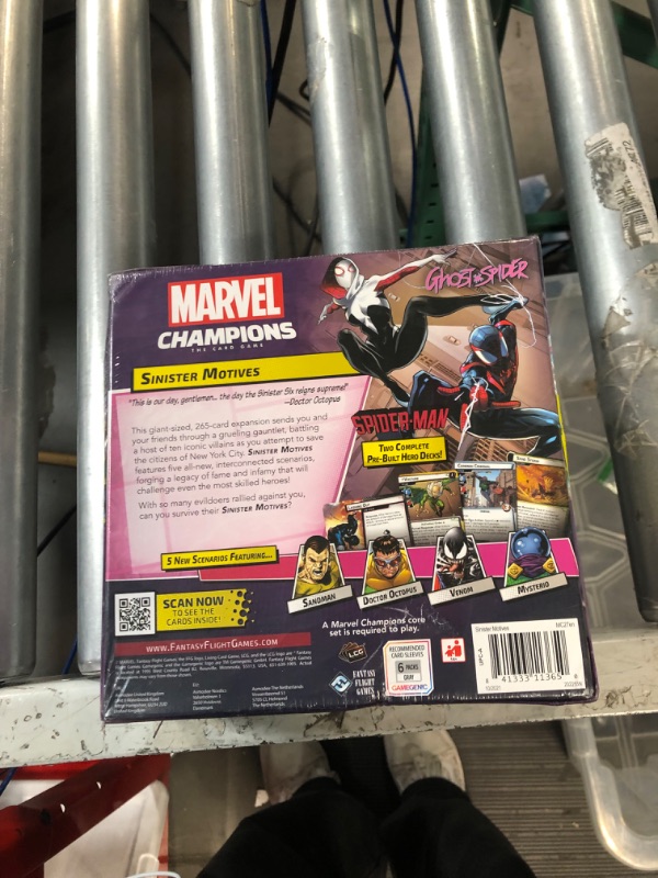 Photo 2 of Marvel Champions The Card Game Sinister Motives Campaign Expansion | Strategy Card Game for Adults and Teens | Ages 14+ | 1-4 Players | Avg. Playtime 45-90 Mins | Made by Fantasy Flight Games