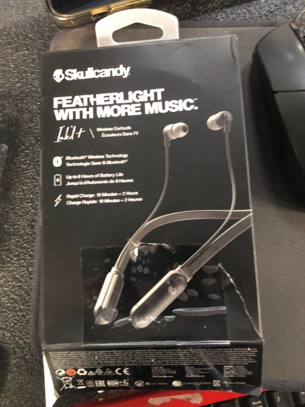 Photo 3 of Skullcandy Ink'd+ Wireless In-Ear Earbuds - Black