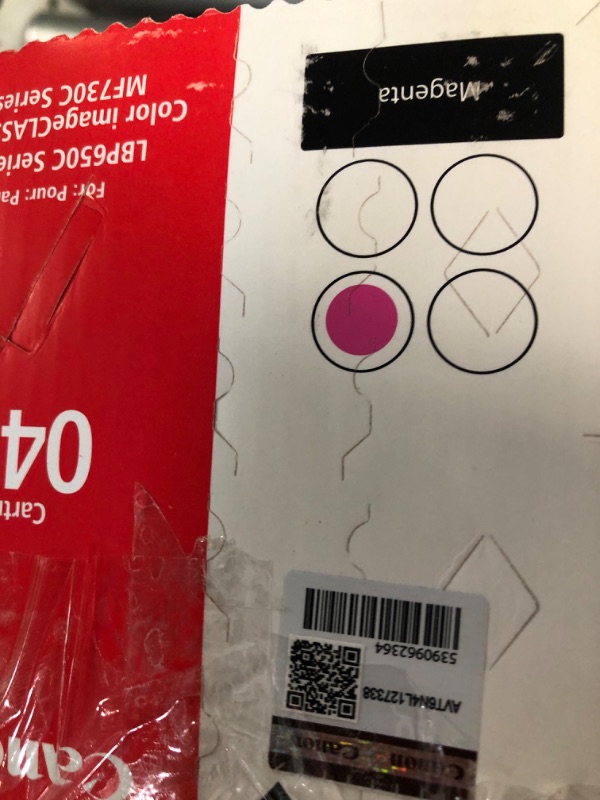 Photo 3 of Canon Genuine Toner Cartridge 046 Magenta 1248C001 1 Pack Color imageCLASS MF735Cdw MF733Cdw MF731Cdw LBP654Cdw Laser Printer Magenta Toner