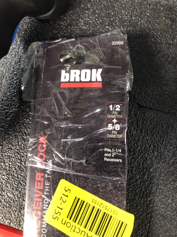 Photo 2 of bROK Products 32998 5/8" DogBone Lock, Black Nickel, Class I-IV