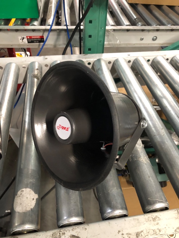 Photo 1 of Indoor / Outdoor PA Horn Speaker - 8.1” Portable PA Speaker with 8 Ohms Impedance