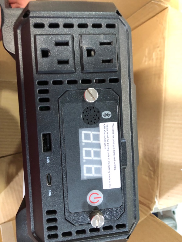 Photo 2 of * item faulty * sold for parts *
PowerDrive 1000W, Bluetooth Pure Sine Wave, Power Inverter