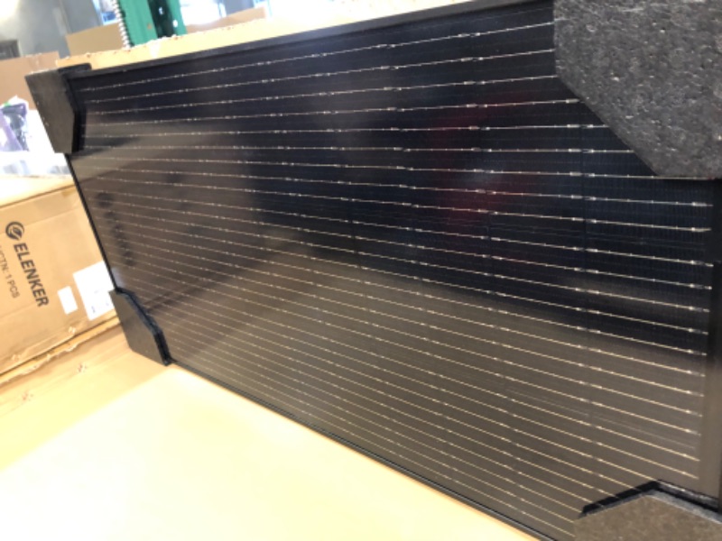 Photo 3 of ACOPOWER 100w 12v Monocrystalline Solar Panel Module with Connector (Panel Only, Compact Design) 100W Single Panel 0 Ah