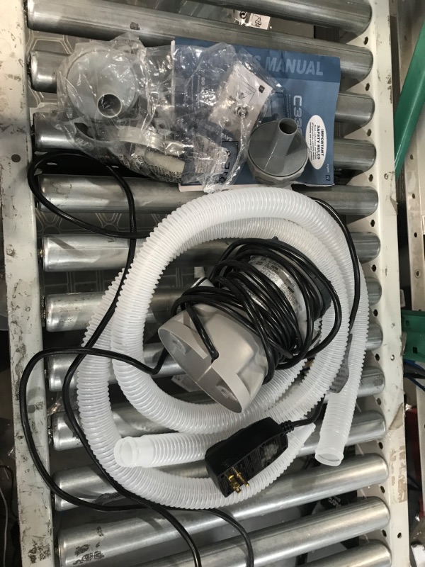 Photo 2 of *used* and also missing pieces and no filter 
Intex 330 GPH Easy Set Swimming Pool Cartridge Filter Pump with GFCI