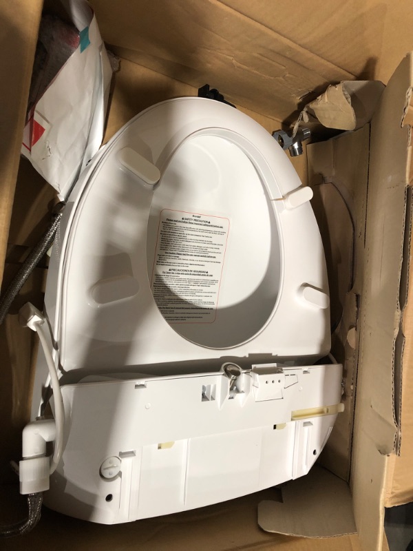 Photo 5 of (USED)  and missing parrts Brondell Swash Electronic Bidet Toilet Seat LE99, Fits Elongated Toilets, White