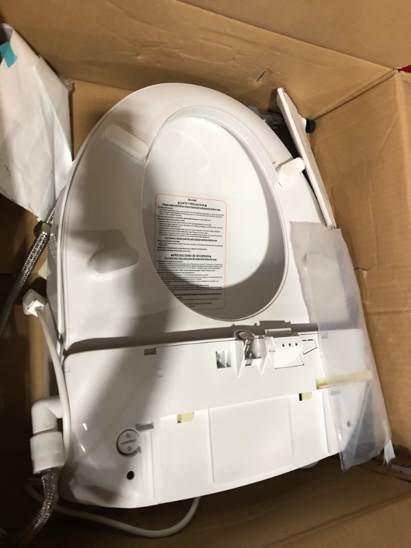 Photo 6 of (USED)  and missing parrts Brondell Swash Electronic Bidet Toilet Seat LE99, Fits Elongated Toilets, White