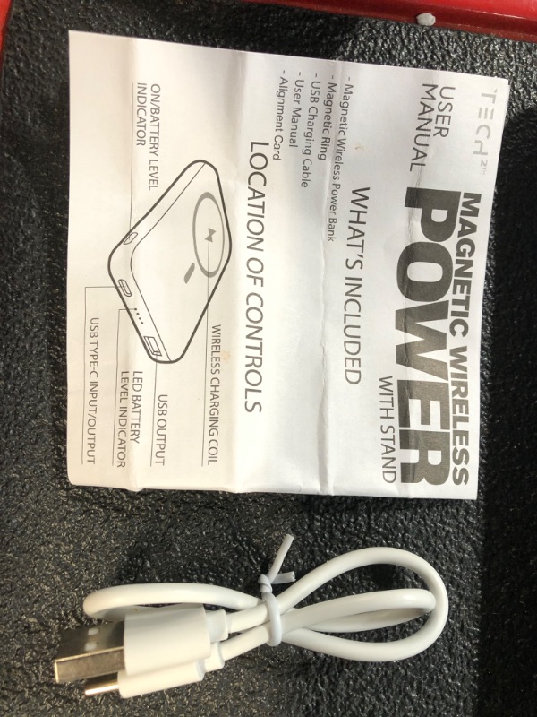 Photo 4 of Tech Squared MagSafe Wireless Power Bank with Stand