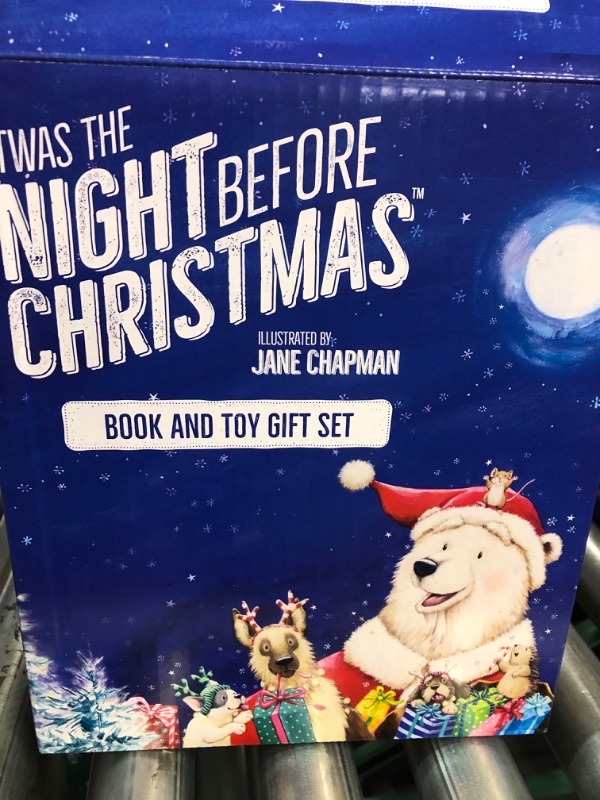 Photo 3 of Dan Dee ‘TWAS The Night Before Christmas | Illustrated Hardcover Book & Holiday Bear | O