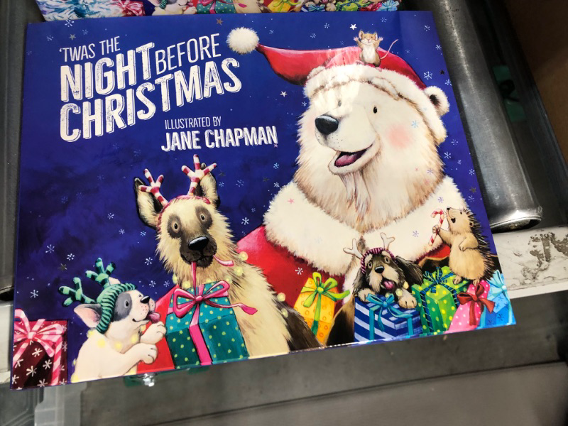 Photo 4 of Dan Dee ‘TWAS The Night Before Christmas | Illustrated Hardcover Book & Holiday Bear | O