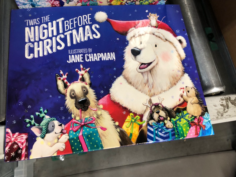 Photo 1 of Dan Dee ‘TWAS The Night Before Christmas | Illustrated Hardcover Book & Holiday Bear | 