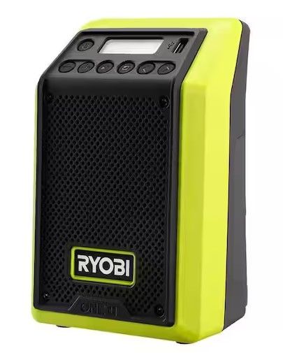 Photo 1 of RYOBI ONE+ 18V Cordless Compact Radio with Bluetooth (Tool Only)