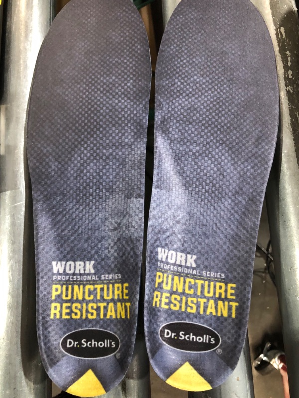 Photo 1 of Dr. Scholl's Professional Series Work Puncture Resistant Insoles, Men's 8-14, Trim to Fit 