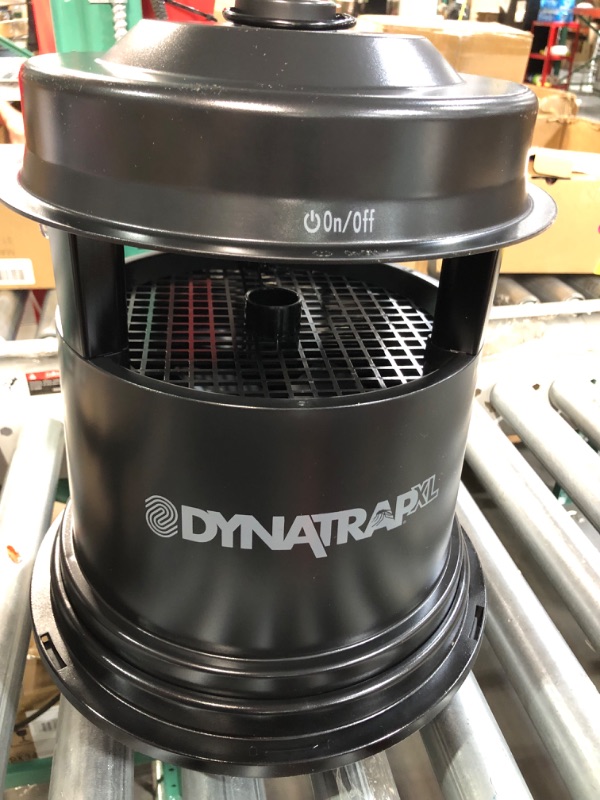 Photo 2 of ***FAN SPINS BUT LIGHT DOES NOT LIGHT UP - NONFUNCITONAL - FOR PARTS***
DynaTrap DT2000XLPSR Large Mosquito & Flying Insect Trap Protects up to 1 Acre Black 