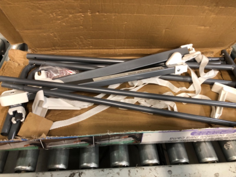 Photo 1 of **PARTS ONLY**
Regalo Hideaway 54-In Extra Long Bed Rail Guard, with Reinforced Anchor Safety System White