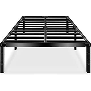 Photo 1 of  Bed Frames No Box Spring Needed, Heavy Duty XL Twin Metal Platform Bed Frame,