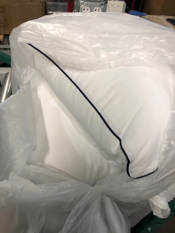 Photo 2 of -USED- Basic Beyond King Size Bed Pillow - 2 Pack Hotel Collection Super Soft Down Alternative Pillow 