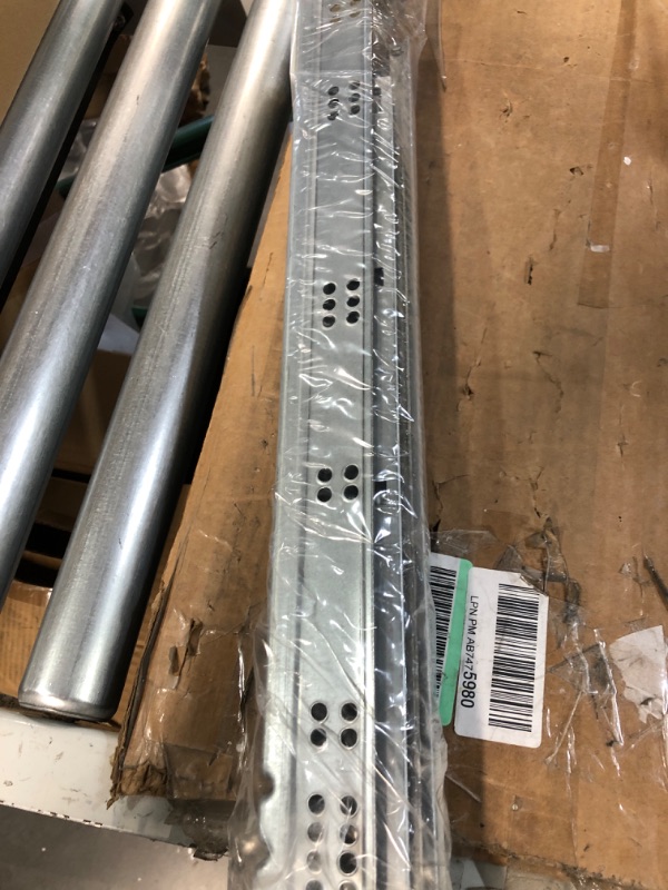 Photo 1 of Knobonly 18 Inch 3 Pair Undermount Drawer Slides-Soft Close Heavy Duty Drawer Rails, Full Extension 85LB Capacity Concealed Cabinet Drawer 