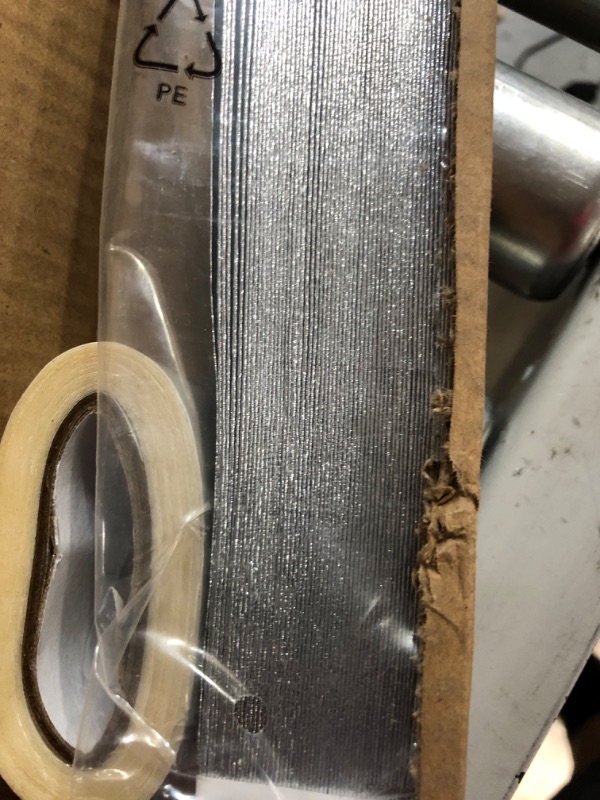 Photo 1 of Arch Window Shades Half Circle Window Shades  Black, Silver