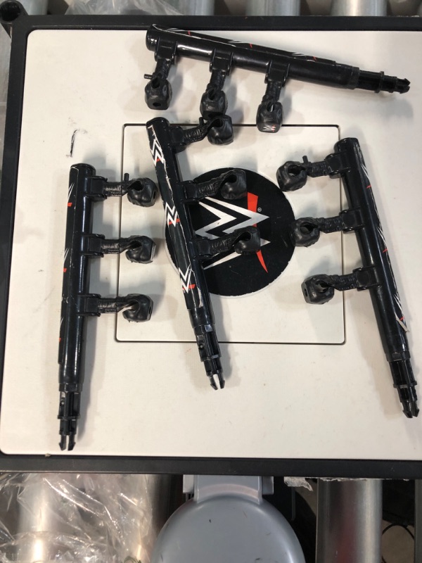 Photo 3 of WWE Superstar Ring (14 in) with Spring-Loaded Mat & Real Flex Ropes 