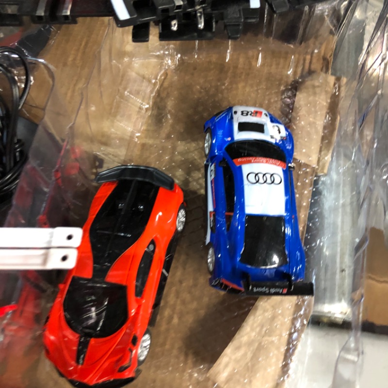 Photo 4 of   **** USED SEE NOTES ****AGM MASTECH Slot car Set with Racing Assistant APP No.ASR-02 1:43 Scale