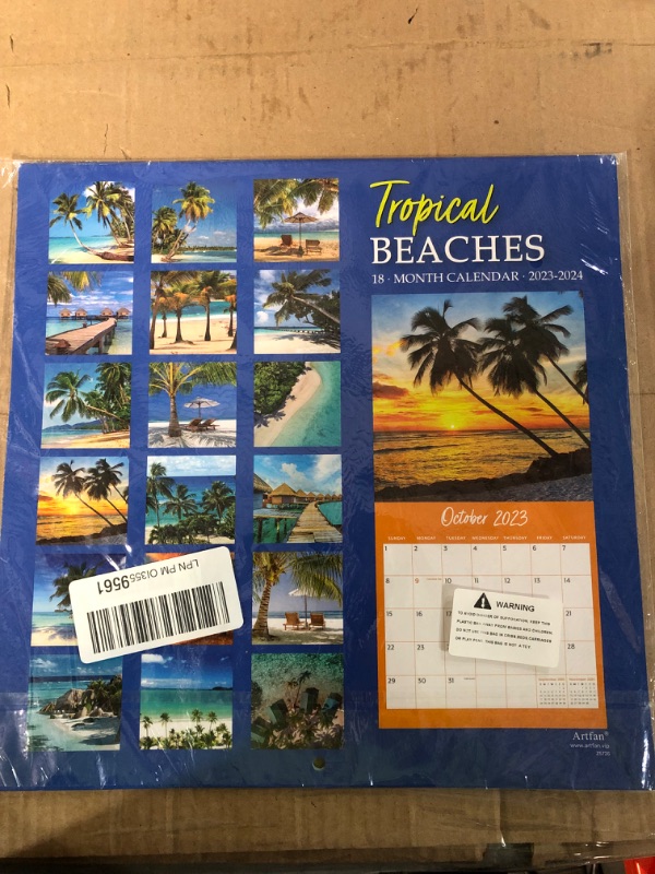 Photo 1 of Tropical beaches 2023 calendar