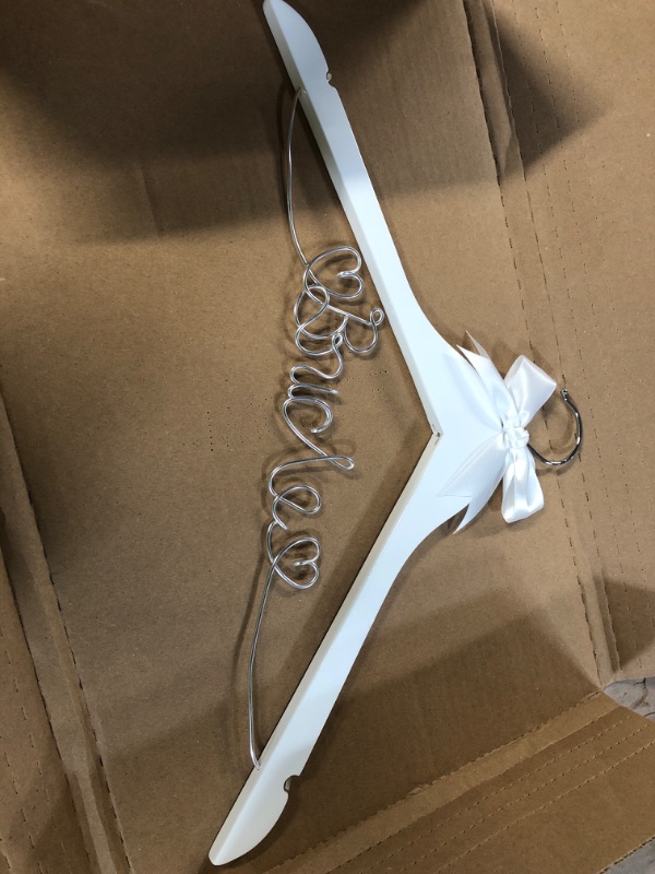 Photo 1 of Decorative "Bride" Wedding Hanger